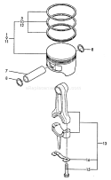 Page S Diagram and Parts List for EG-4300 00000 - 00845 Echo Generator