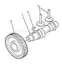 Page B Diagram and Parts List for EG-4300 00000 - 00845 Echo Generator