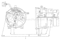 Page K Diagram and Parts List for EG-550  Echo Generator