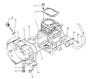 Part Location Diagram of Y16066401410 Echo Gasket-Crankcase
