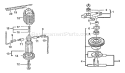 Page B Diagram and Parts List for EHC-2000  Echo Hedge Trimmer