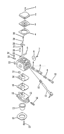 Part Location Diagram of 12530042030 Echo Repair Kit