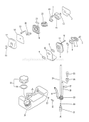 Part Location Diagram of 14587605061 Echo Plate