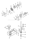 Part Location Diagram of 14580005063 Echo Muffler Asy