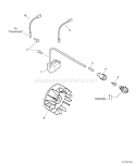 Part Location Diagram of 16202120660 Echo Lead-Ground