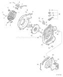 Page G Diagram and Parts List for ES-210 P08711001001 - P08711999999 Echo Chipper Shredder