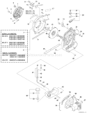 Part Location Diagram of P021009410 Echo Fan Case & Pipe Kit