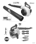 Page J Diagram and Parts List for ES-230 P18912001001 - P18912999999 Echo Chipper Shredder