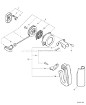 Part Location Diagram of 17720009560 Echo Starter Assembly