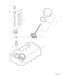 Part Location Diagram of 13201014010 Echo Pipe-return