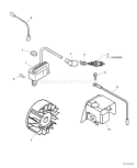 Part Location Diagram of V485000260 Echo Lead