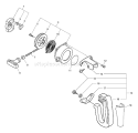 Page J Diagram and Parts List for ES-2400 Type 1E Echo Chipper Shredder