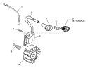 Page G Diagram and Parts List for ES-2400 Type 1E Echo Chipper Shredder
