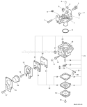Part Location Diagram of V471001181 Echo Fuel Pipe
