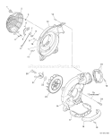 Part Location Diagram of C410000391 Echo Handle-lower-inner