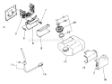 Part Location Diagram of 13200707530 Echo Pipe W/grommet