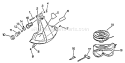 Part Location Diagram of 89958040930 Echo Goggles
