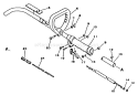 Page B Diagram and Parts List for GT-1100 051001 - 077000 Echo Trimmer