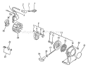 Page G Diagram and Parts List for GT-1100 098001 - 126000 Echo Trimmer