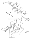 Page B Diagram and Parts List for GT-1100 181001 - 252599 Echo Trimmer