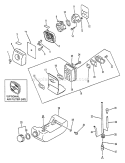 Part Location Diagram of 12520048733 Echo Carburetor C1U-K29