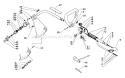 Page B Diagram and Parts List for GT-160AE  Echo Trimmer