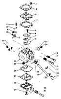 Page A Diagram and Parts List for GT-160  Echo Trimmer