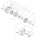 Part Location Diagram of P022004670 Echo Pawl-Spring Assembly