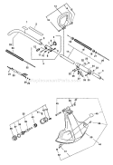 Part Location Diagram of 17830256630 Echo Latch Assembly