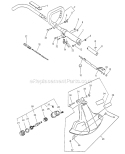 Page B Diagram and Parts List for GT-2000 Type 1E -001001 - 229418 Echo Trimmer