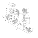 Page C Diagram and Parts List for GT-2000 Type 1E -001001 - 229418 Echo Trimmer