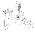 Page D Diagram and Parts List for GT-200BE  Echo Trimmer