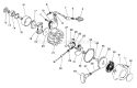 Page F Diagram and Parts List for GT-200B  Echo Trimmer