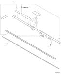 Page K Diagram and Parts List for GT-200R 05147268 - 05999999 Echo Trimmer