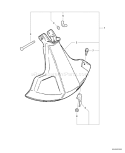 Page M Diagram and Parts List for GT-200R 05147268 - 05999999 Echo Trimmer