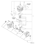 Page C Diagram and Parts List for GT-200R 07001001 - 07003016 Echo Trimmer