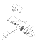 Page O Diagram and Parts List for GT-200R 10001001 - 10002729 Echo Trimmer