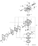 Page A Diagram and Parts List for GT-200I 07001001 - 07003497 Echo Trimmer