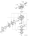 Page A Diagram and Parts List for GT-200I 07004337 - 07999999 Echo Trimmer