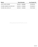 Page G Diagram and Parts List for GT-200I 07004337 - 07999999 Echo Trimmer