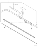 Page L Diagram and Parts List for GT-200I S72712001001-S72712999999 Echo Trimmer