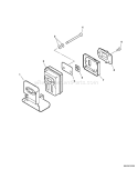 Part Location Diagram of A313000600 Echo Guide-exhaust