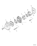 Page J Diagram and Parts List for GT-201R 02001001- 02999999 Echo Trimmer