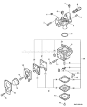 Page A Diagram and Parts List for GT-200R S80113001001 - S80113999999 Echo Trimmer