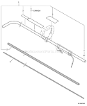Page K Diagram and Parts List for GT-201I 06001843 - 06999999 Echo Trimmer