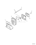 Page D Diagram and Parts List for GT-201I 09001281 - 09999999 Echo Trimmer