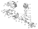 Part Location Diagram of 10151442031 Echo Cover, Cylinder
