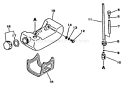Page D Diagram and Parts List for GT-2101  Echo Trimmer