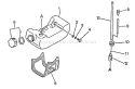 Page D Diagram and Parts List for GT-2103 001001 - 031001 Echo Trimmer