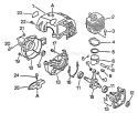 Page C Diagram and Parts List for GT-2103 After S/N 031001 Echo Trimmer